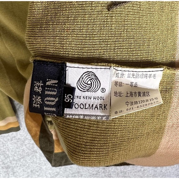 Ruiqun‎ Wool Long Sleeve Pullover Turtleneck Knit Top Womens Size Medium - Picture 3 of 13